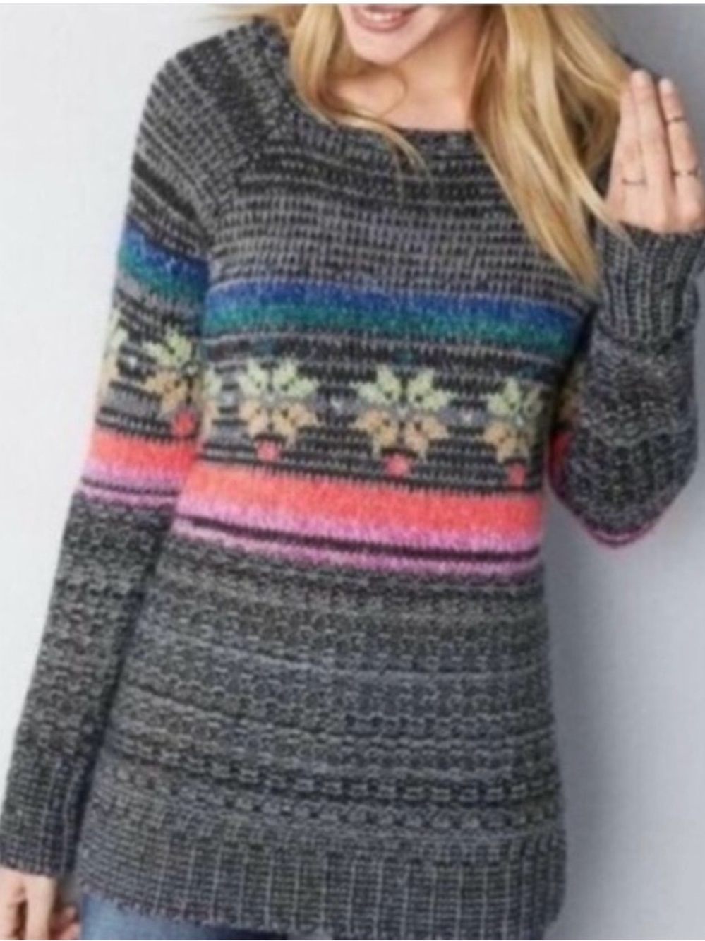 American Eagle jeggings sweater oversized small